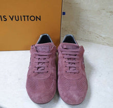 Load image into Gallery viewer, LOUIS VUITTON WOMEN&#39;S PINK SUEDE SNEAKERS SZ 38/ 8
