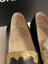 Load image into Gallery viewer, Chanel Dallas Leather Loafers Shoes Sz 37 - LuxyBrand
