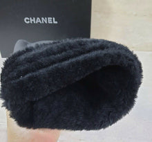 Load image into Gallery viewer, Chanel Black Leather Winter Boots Sz. 40 - LuxyBrand
