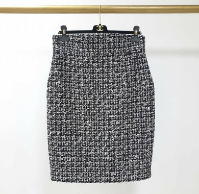 Chanel Tweed Mini Skirt size 44 - LuxyBrand