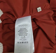 Load image into Gallery viewer, GUCCI  Hollywood BOMBER LEATHER JACKET Sz.40 - LuxyBrand
