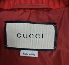 Load image into Gallery viewer, GUCCI  Hollywood BOMBER LEATHER JACKET Sz.40 - LuxyBrand
