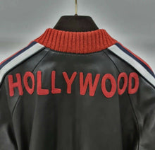 Load image into Gallery viewer, GUCCI  Hollywood BOMBER LEATHER JACKET Sz.40 - LuxyBrand
