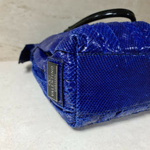 Load image into Gallery viewer, Valentino Maison Blue Python &amp; Patent Leather Tote - LuxyBrand
