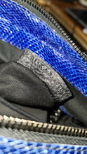 Load image into Gallery viewer, Valentino Maison Blue Python &amp; Patent Leather Tote - LuxyBrand
