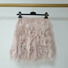 Load image into Gallery viewer, Chanel Silk Mini Skirt size 38 - LuxyBrand
