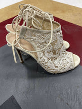 Load image into Gallery viewer, Gianvito Rossi Slingback Lace Up Sandals Sz.38,5 - LuxyBrand
