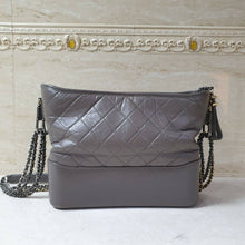 Load image into Gallery viewer, Chanel Gray Aged Calfskin Gabriel Hobo Bag - LuxyBrand
