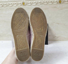 Load image into Gallery viewer, Chanel Pink Canvas CC Logo Espadrilles Sz 38 - LuxyBrand
