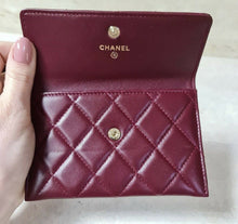 Load image into Gallery viewer, Chanel Burgundy Quilted Velvet Mini Classic Flap Bag
