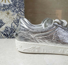 Load image into Gallery viewer, DIOR Silver Leather Sneakers Sz. 39,5
