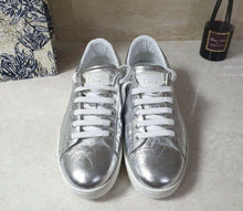 Load image into Gallery viewer, DIOR Silver Leather Sneakers Sz. 39,5
