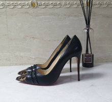 Load image into Gallery viewer, CHRISTIAN LOUBOUTIN Pigalle 120 Patent Leather Pump Heels - Eu 40
