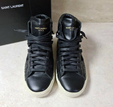 Load image into Gallery viewer, Saint Laurent Leather Star High Tops Sneakers Sz.35,5 - LuxyBrand
