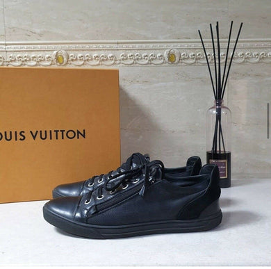 LOUIS VUITTON DAMIER GRAPHITE SNEAKERS SZ 7,5/41,5 - LuxyBrand