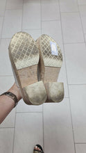 Load image into Gallery viewer, Chanel CC Logo Leather  Sandals Clogs Size 38,5 - LuxyBrand
