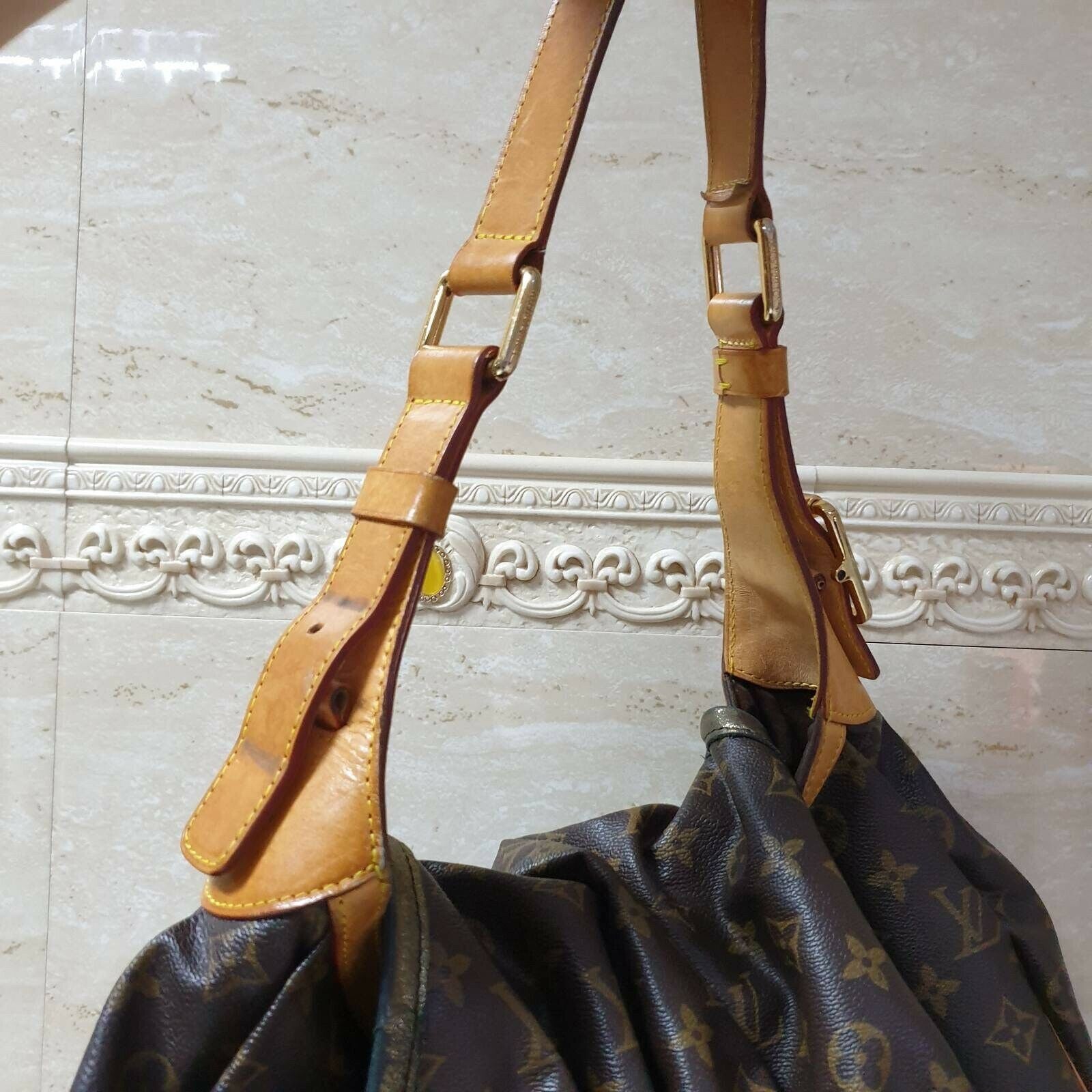 Louis Vuitton Limited Edition Monogram Canvas Kalahari GM Shoulder Bag