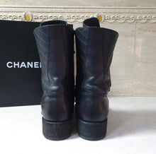 Load image into Gallery viewer, Chanel Quilted Combat Boots
