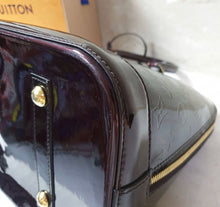 Load image into Gallery viewer, Louis Vuitton Amarante Monogram Vernis Alma GM Bag
