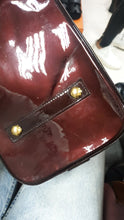 Load image into Gallery viewer, Louis Vuitton Amarante Monogram Vernis Alma GM Bag
